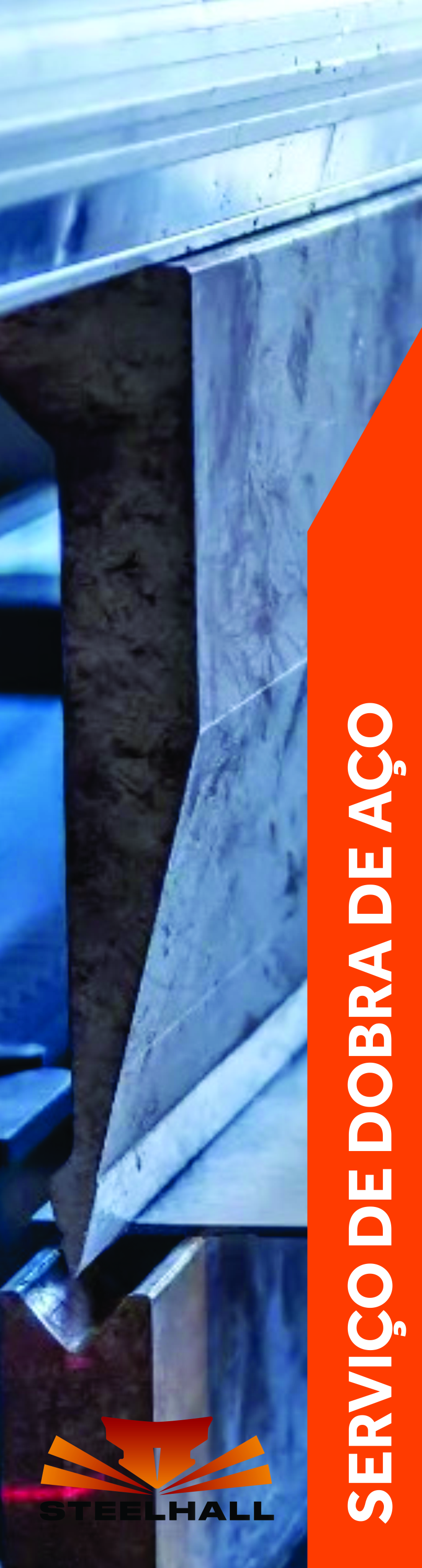 Serviço de dobra de aço