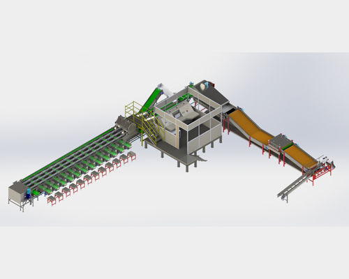 Equipamento para beneficiamento de frutas