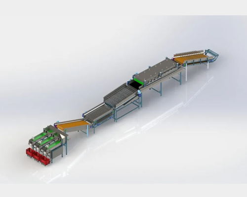 Máquina para beneficiar abóbora